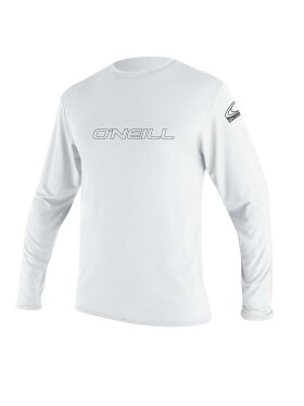 O'Neill - Mens Basic Skins Long Sleeve UV-trøje | Herre | White