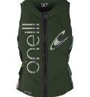 O'Neill - Women's Slasher Comp Impact Vest - Kvinder - Dark Olive/Baylen