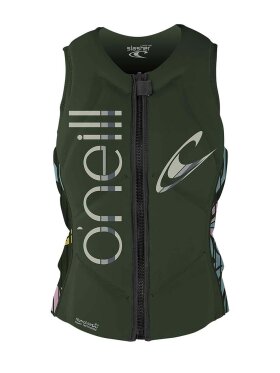 O'Neill - Women's Slasher Comp Impact Vest - Kvinder - Dark Olive/Baylen