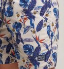 Superdry - Men's Vintage Hawaii Badeshorts - Herre - Cream Tropical 