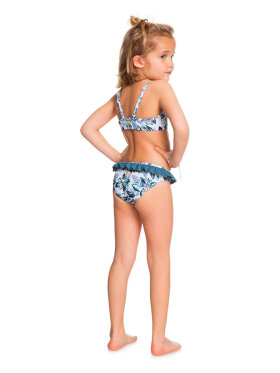 Roxy - MAGIV SEEKER ATHLETIC BIKINISÆT TIL PIGER | WHITE/BLUE/FLORAL