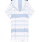 Sea Ranch - Kids Bondi Strand Poncho - Børn - Federal Blue/White