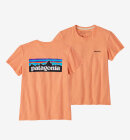 Patagonia - Women's P-6 Logo Responsibili T-shirt - Dame - Cowry Peach
