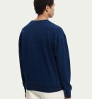 Scotch & Soda - Men's Washed Crewneck Sweatshirt - Herre - Washed Indigo