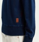 Scotch & Soda - Men's Washed Crewneck Sweatshirt - Herre - Washed Indigo