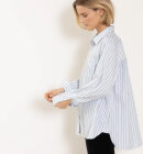 Blue Sportswear - Women's Bloomsfield Skjorte - Dame - Light Blue Striped 
