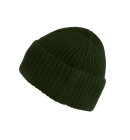 Parajumpers - Nest Hat Strikhue i Merinould - Unisex - Sycamore (mørkegrøn)