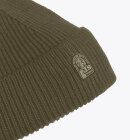 Parajumpers - Plain Beanie Strikhue - Unisex - Toubre (earth green)