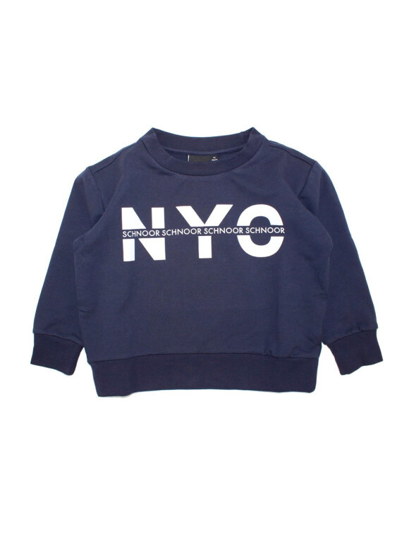 Sofie Schnoor - NYC SWEATSHIRT TIL BØRN | MØRKEBLÅ