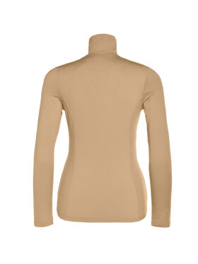 Goldbergh - Women's Serena Pully Midlayer - Dame - Latte (lysebrun)