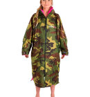 Dryrobe - Advance Long Sleeve Surf Poncho | Voksne | Camo/Pink