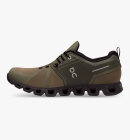 On - Women's Cloud 5 Waterproof Sneakers - Dame - Olive/Black