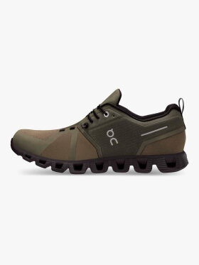 On - Women's Cloud 5 Waterproof Sneakers - Dame - Olive/Black