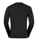 Odlo - Men's Natural Merinould Base Layer Skiundertrøje - Herre - Black