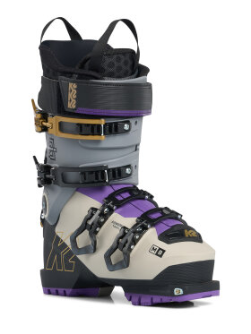 K2 - Mindbender 95 MV skistøvler med GripWalk - dame - grey/purple (2022/23)