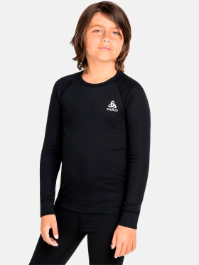 Odlo - Kids Active Warm Eco Base Layer Skiundertrøje - Børn - Black