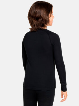 Odlo - Kids Active Warm Eco Base Layer Skiundertrøje - Børn - Black