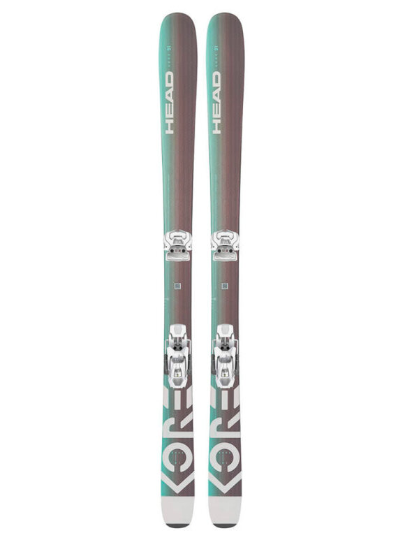 Head - Kore 91 Ski - Antracit / mint ski - Dame - 2022/23