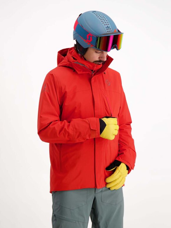 Utilfreds anmodning stun Scott - Ultimate Dryo Skijakke til mænd (Magma Red) - 2022/23