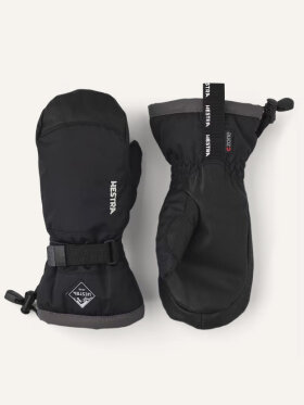 Hestra - Junior Gauntlet CZone Vante - Børn - Black/Graphit