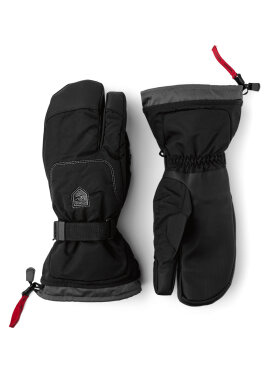 Hestra - Gauntlet Sr. 3-finger Skihandsker - Unisex - Black