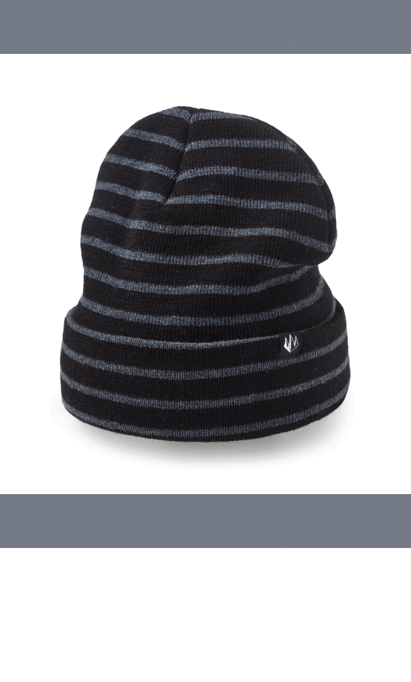 State of Wow - STATE OF WOW BOUNTY BEANIE | BLACK/DK GREY