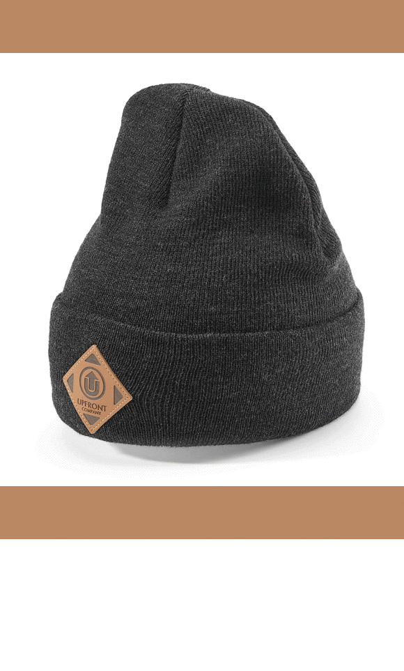 State of Wow - STATE OF WOW OFFICIAL UF FOLD BEANIE | DK GREY MELANGE
