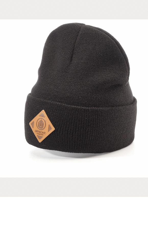 State of Wow - STATE OF WOW OFFICIAL UF FOLD BEANIE | BLACK