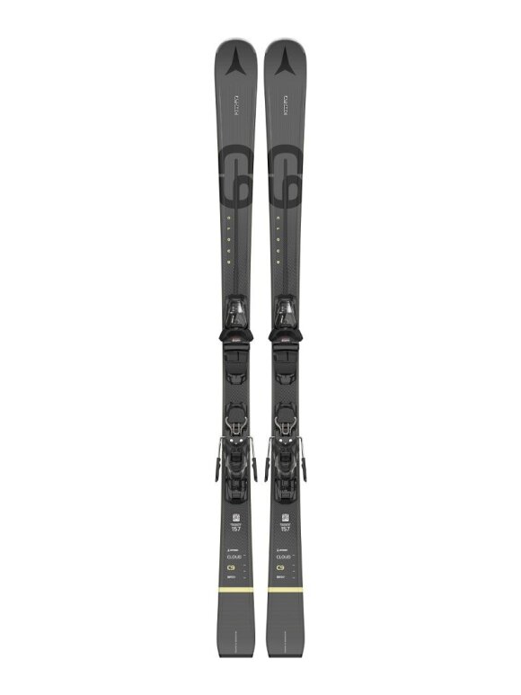 Atomic - Cloud C9 Ski + M10 Gripwalk bindinger - Black - 2022/23