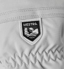 Hestra - Heli Ski Female Mitt Skihandsker - Dame - Pale Grey/Off White