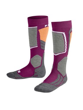 Falke - SK2 Uld Skisokker - Børn - Radiant Orchid 