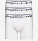 Panos Emporio - Men's 3-Pak Bambus Base Boxershorts - Herre - White