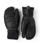 Hestra - Fall Line 3-Finger Skihandske - Herre - Black/Black