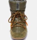 Moon Boot - Protect Low Suede Nylon Vinterstøvler - Dame - Army Green