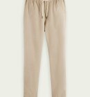 Scotch & Soda - Men's Straight Leg Hørbukser - Herre - Sand