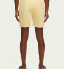 Scotch & Soda - Men's Embroidered Towelling Bermuda Shorts - Herre - Banana