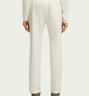 Scotch & Soda - Men's Warren Straight Leg Hørbukser - Herre - White