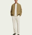 Scotch & Soda - Men's Warren Straight Leg Hørbukser - Herre - White