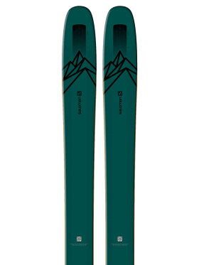 Salomon - QST 118mm offpist ski - unisex - dark grey - 2019/20