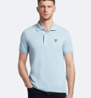 Lyle & Scott - Men's Plain Polo Shirt - Herre - Light Blue