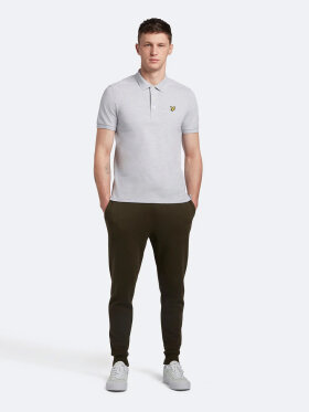 Lyle & Scott - Men's Plain Polo Shirt - Herre - Light Grey