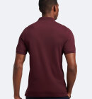 Lyle & Scott - Men's Plain Polo Shirt - Herre - Burgundy