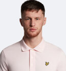 Lyle & Scott - Men's Plain Polo Shirt - Herre - Light Pink