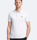 Lyle & Scott - Men's Plain Polo Shirt - Herre - White