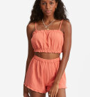 Billabong - Women's By The Beach Crop Top - Kvinder - Rose Clay