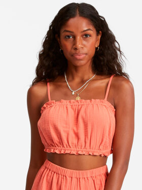 Billabong - Women's By The Beach Crop Top - Kvinder - Rose Clay