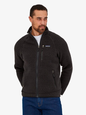 Patagonia - Men's Retro Pile Fleece Jakke - Herre - Black