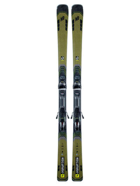 K2 - Disruption 78TI ski med GripWalk binding - olive - 2021/22