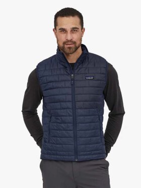 Patagonia - Men's Nano Puffer Vest - Herre - Wavy Blue (lys blå)