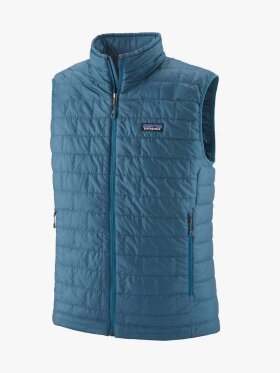 Patagonia - Men's Nano Puffer Vest - Herre - Wavy Blue (lys blå)